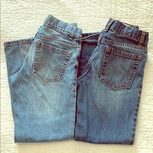 Old Navy Boys size 8 Boot Cut Jean {2 pairs}